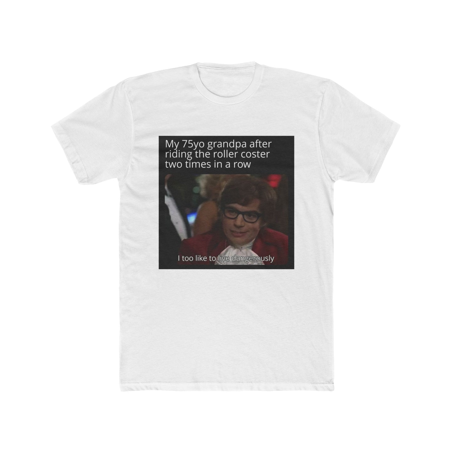 No fear of death - meme on a T-shirt