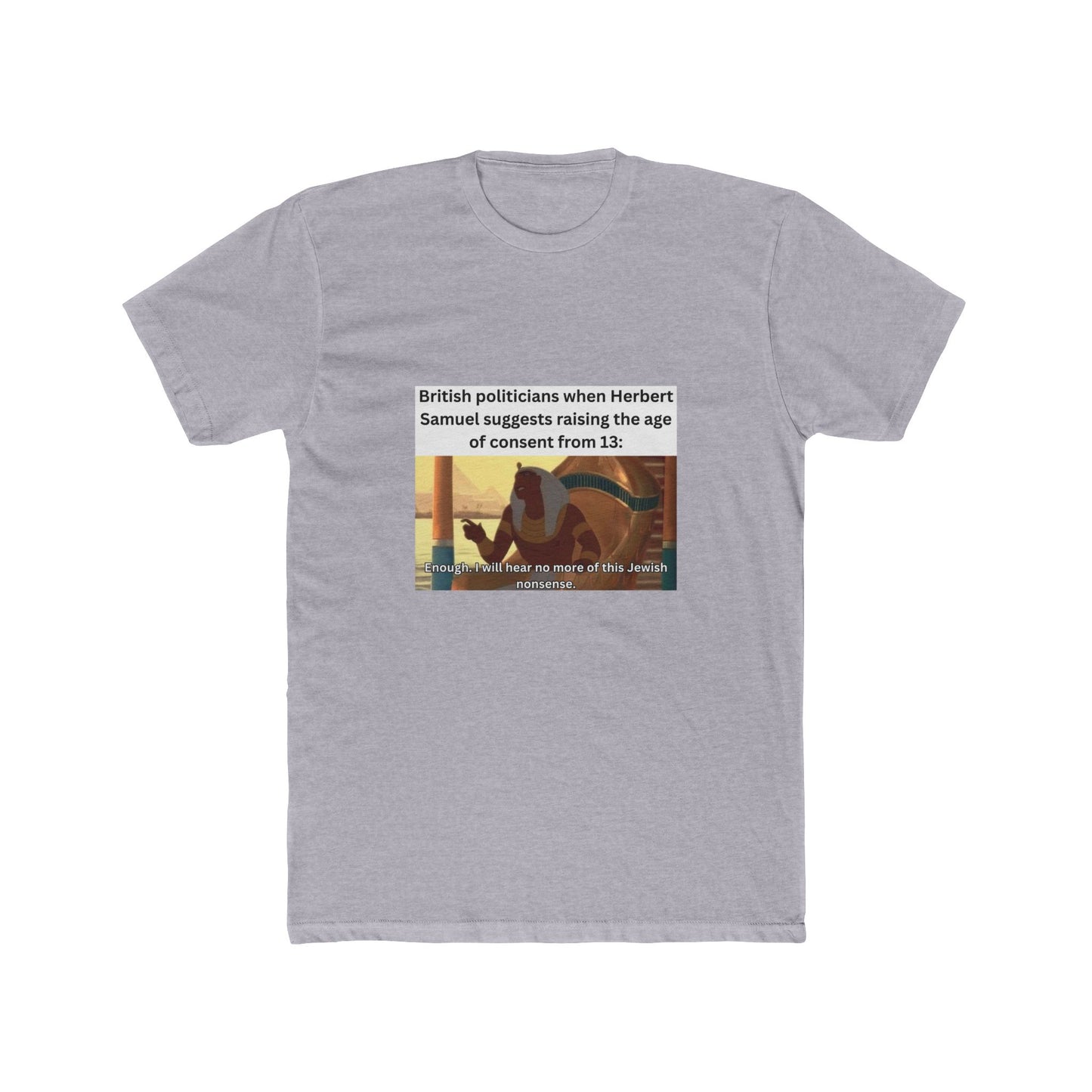 Judaism is when age of consent apparently (Context in comments) - meme on a T-shirt