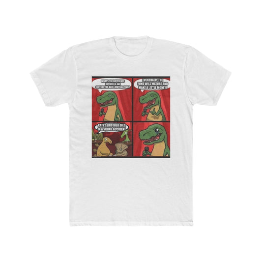 yeah sex is cool, but... - meme on a T-shirt