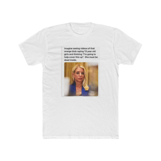 I honestly don't know how this person is able to look at herself in the mirror after seeing the Epstein Files, videos and other evidence