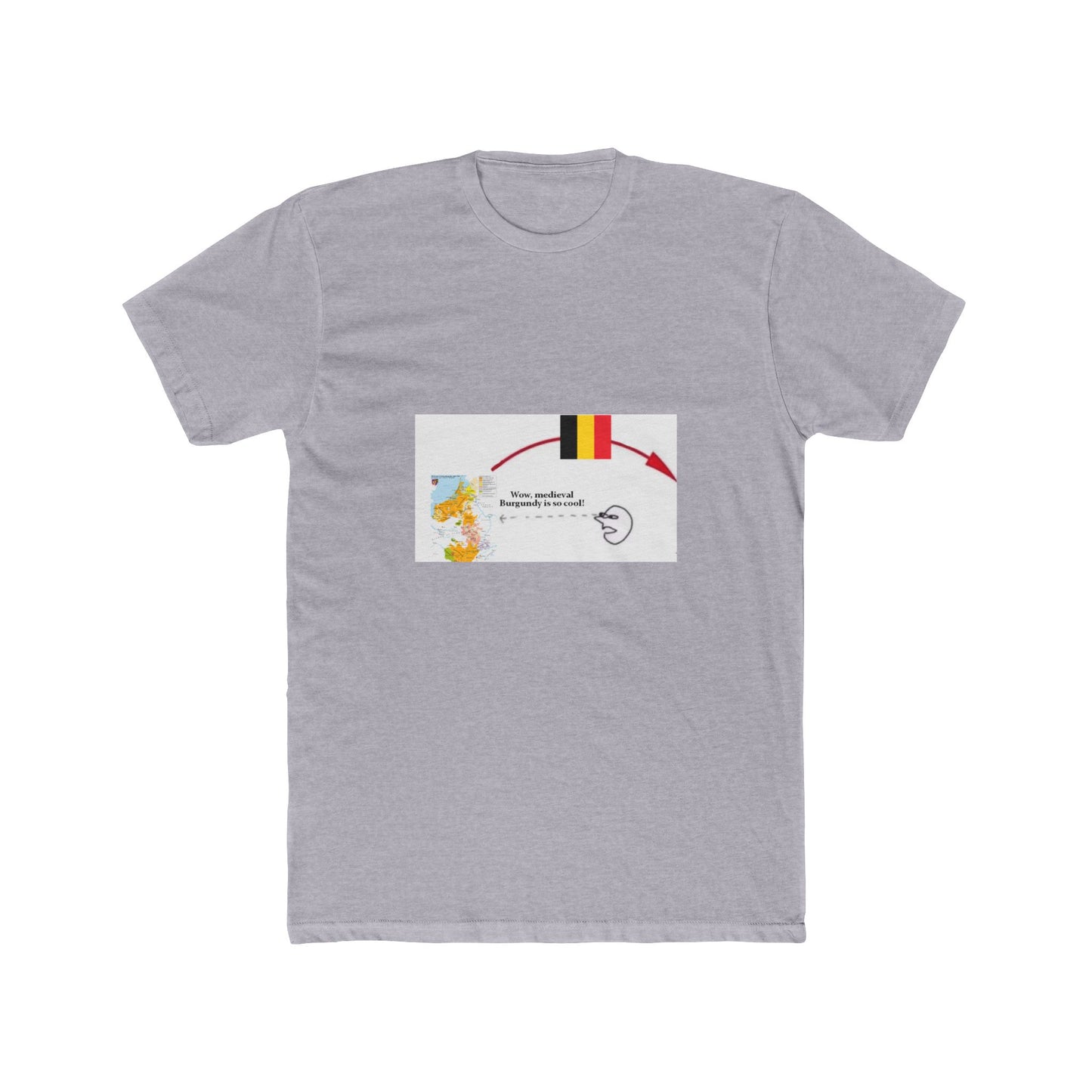 It's a barely held together state, with a dutch-speaking north & french-speaking south, and a very small german minority to the east.