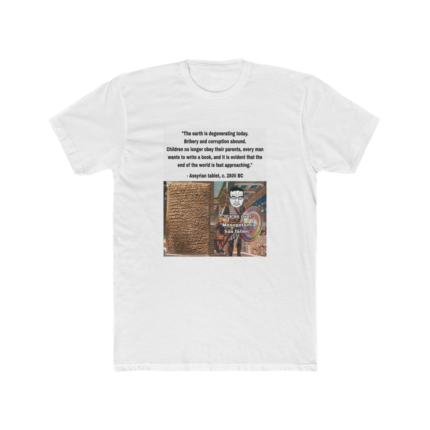 "kids these days and their obsession with copper"- some dude in 2800 BC