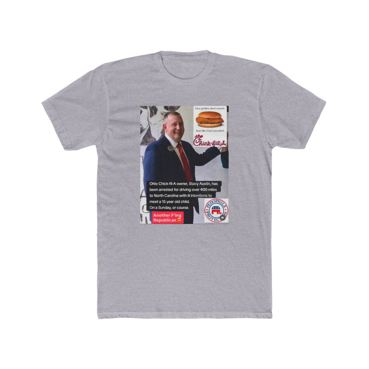 Guess what? It wasn’t a drag queen! Party of pedophiles strikes again