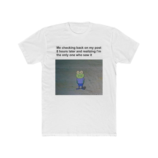 Even bots gave up… - meme on a T-shirt