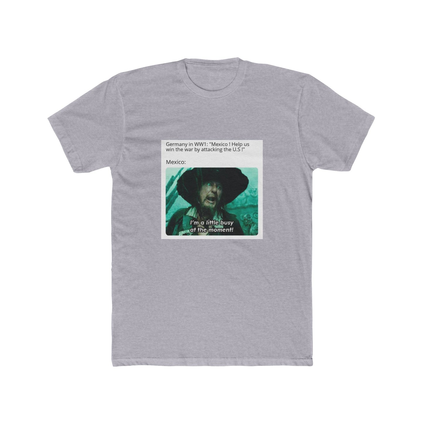 The Zimmermann telegram be like.