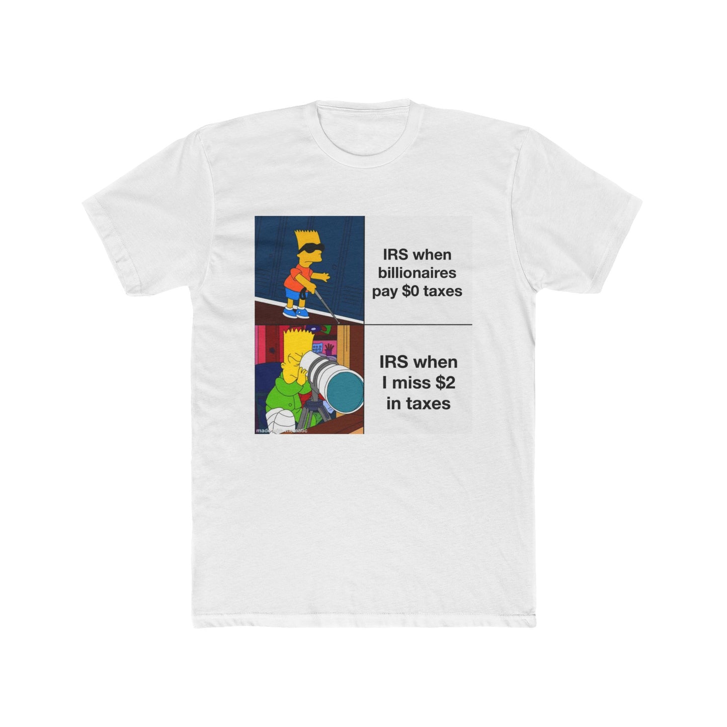That makes sense… - meme on a T-shirt