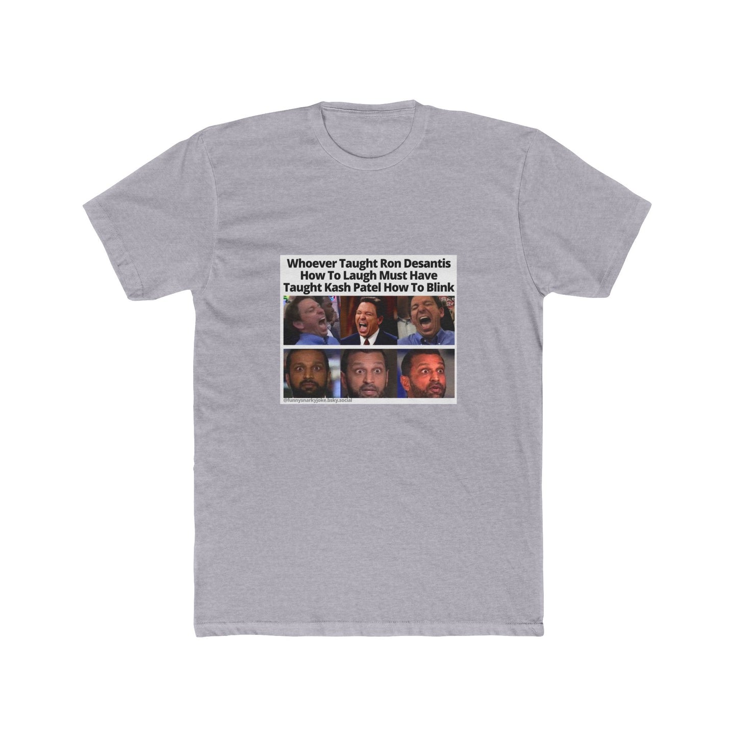 Whoever Taught Ron Desantis How To Laugh Must Have Taught Kash Patel How To Blink