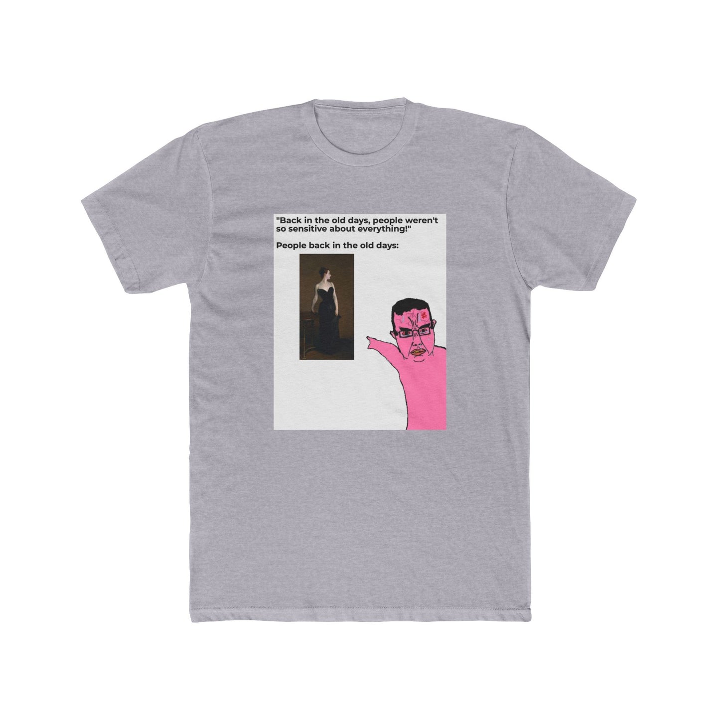 She had exposed shoulders, it was practically pornography