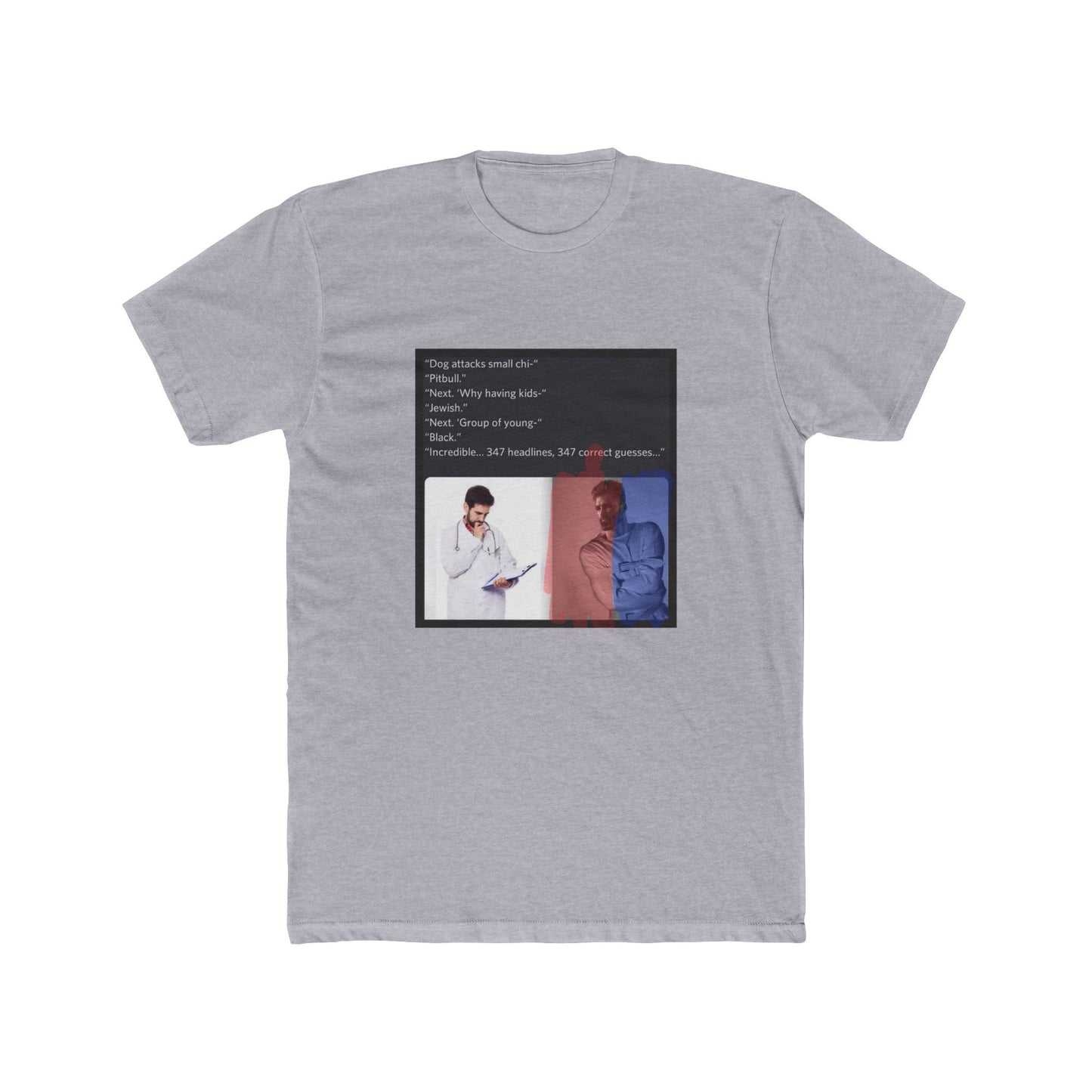 Can't stand these guys on Twitter but lmao - meme on a T-shirt