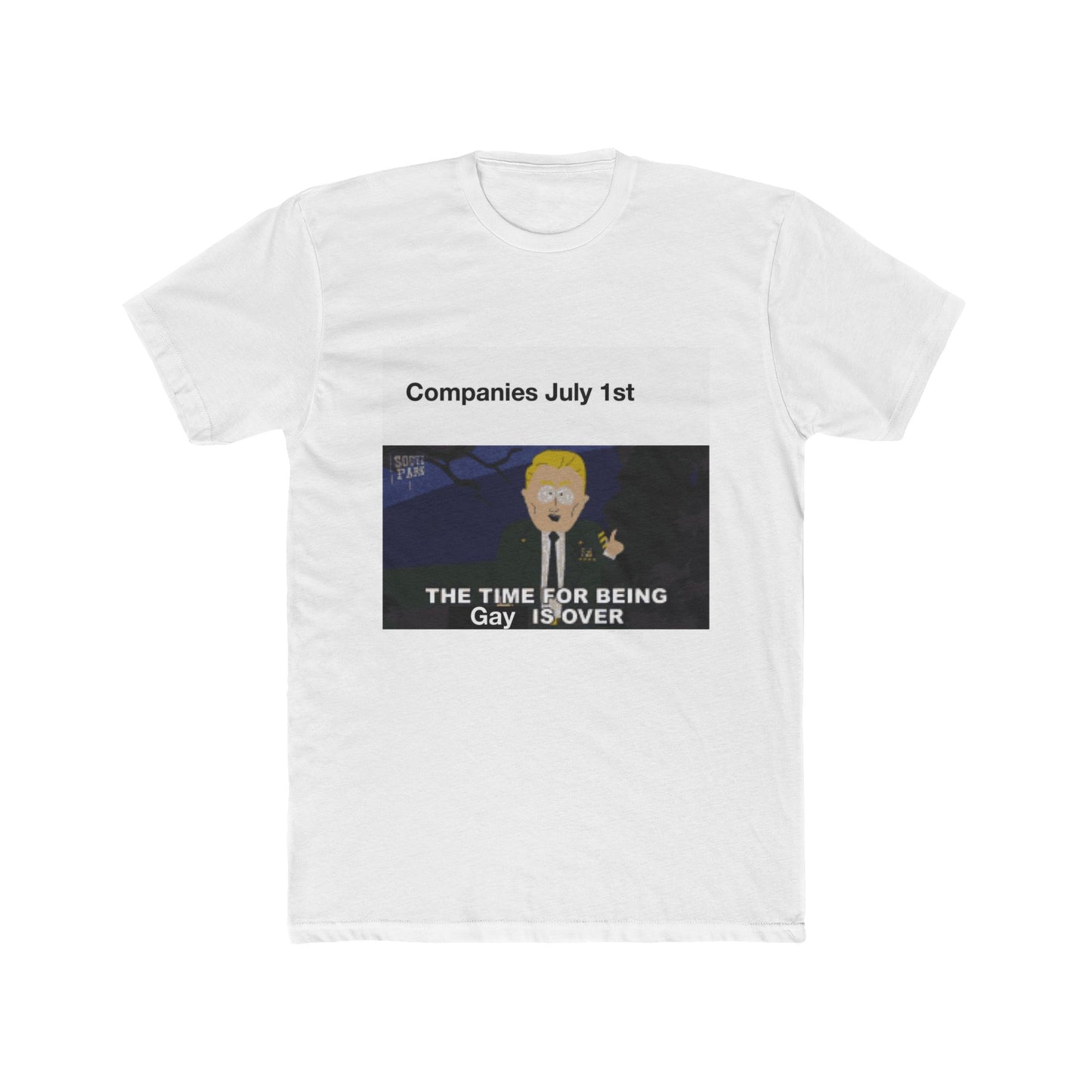 Annnnd now we're straight - meme on a T-shirt