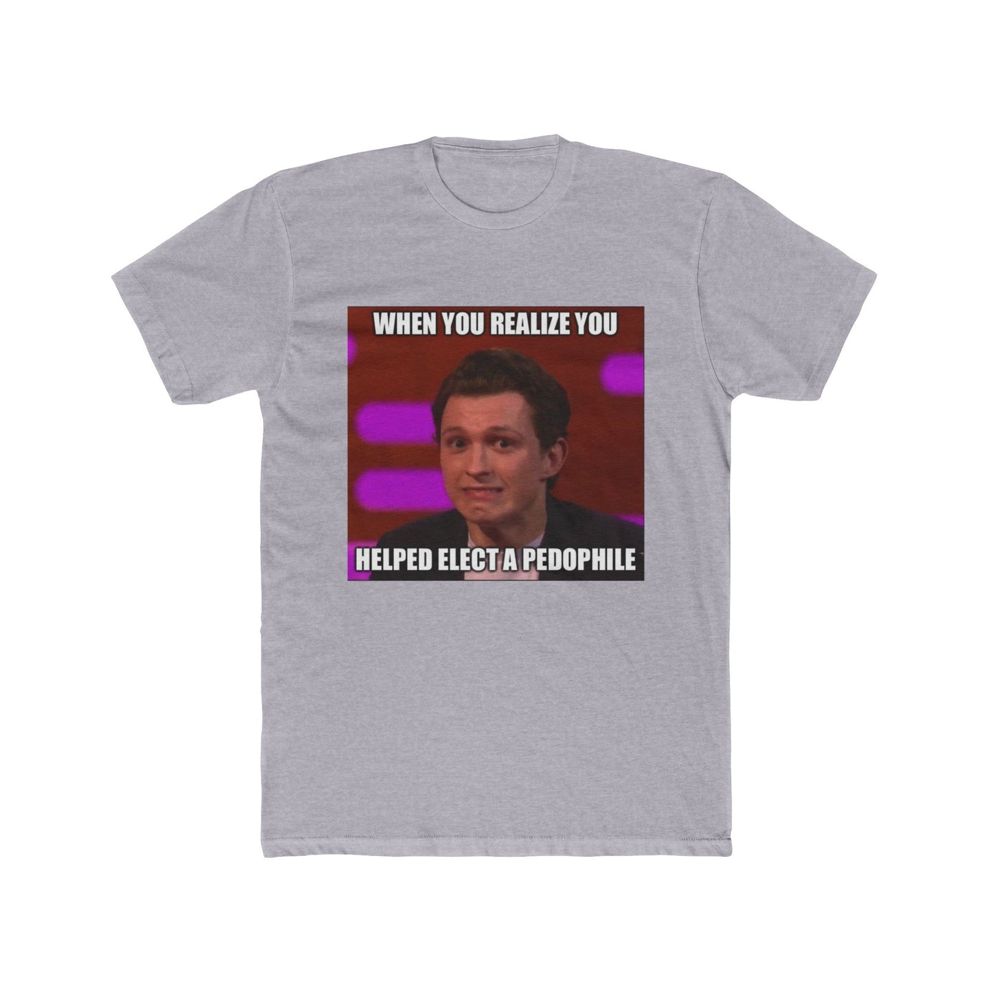 “What Epstein Client List??” - meme on a T-shirt