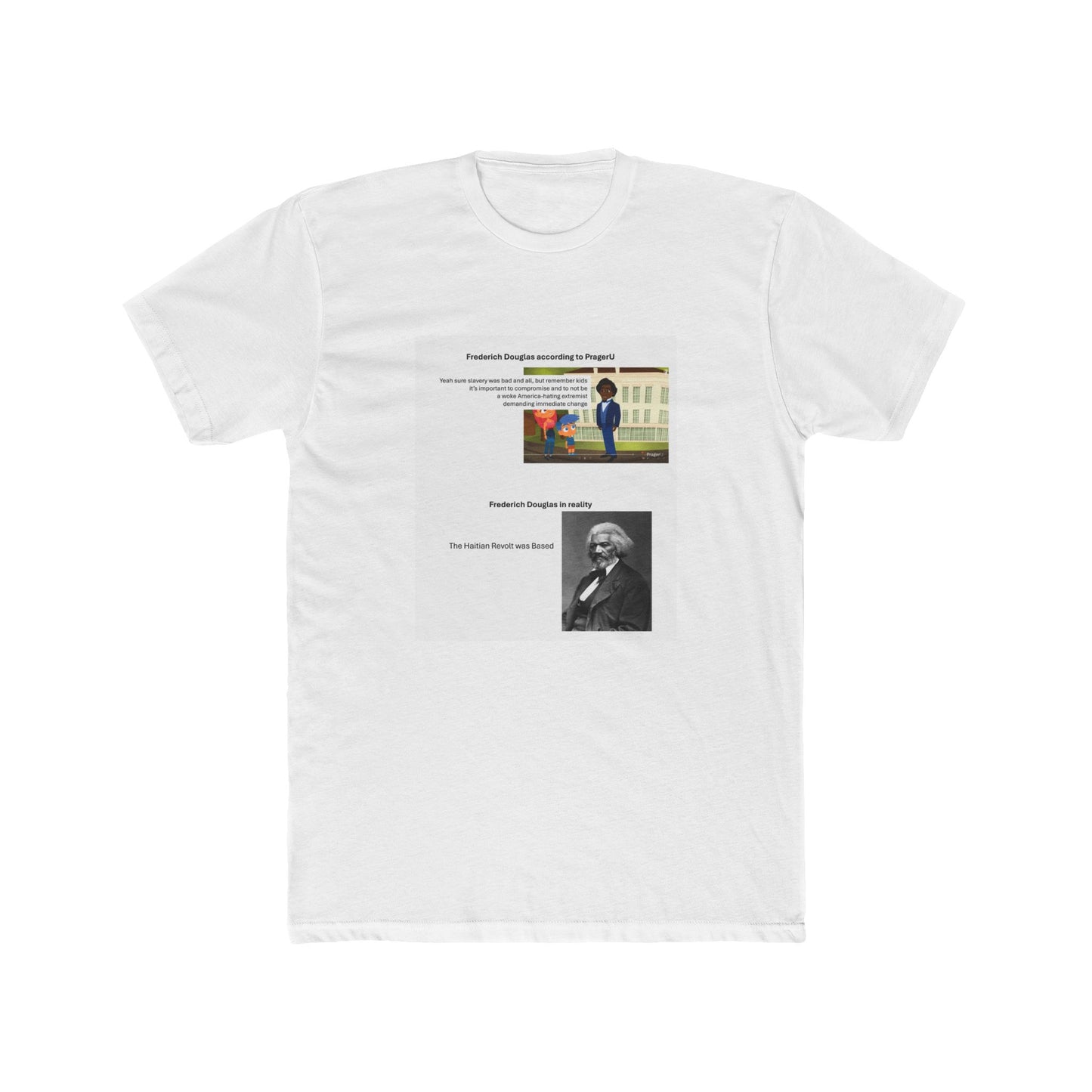 Prager U realising that historical figures are dead and you can make them say whatever you want