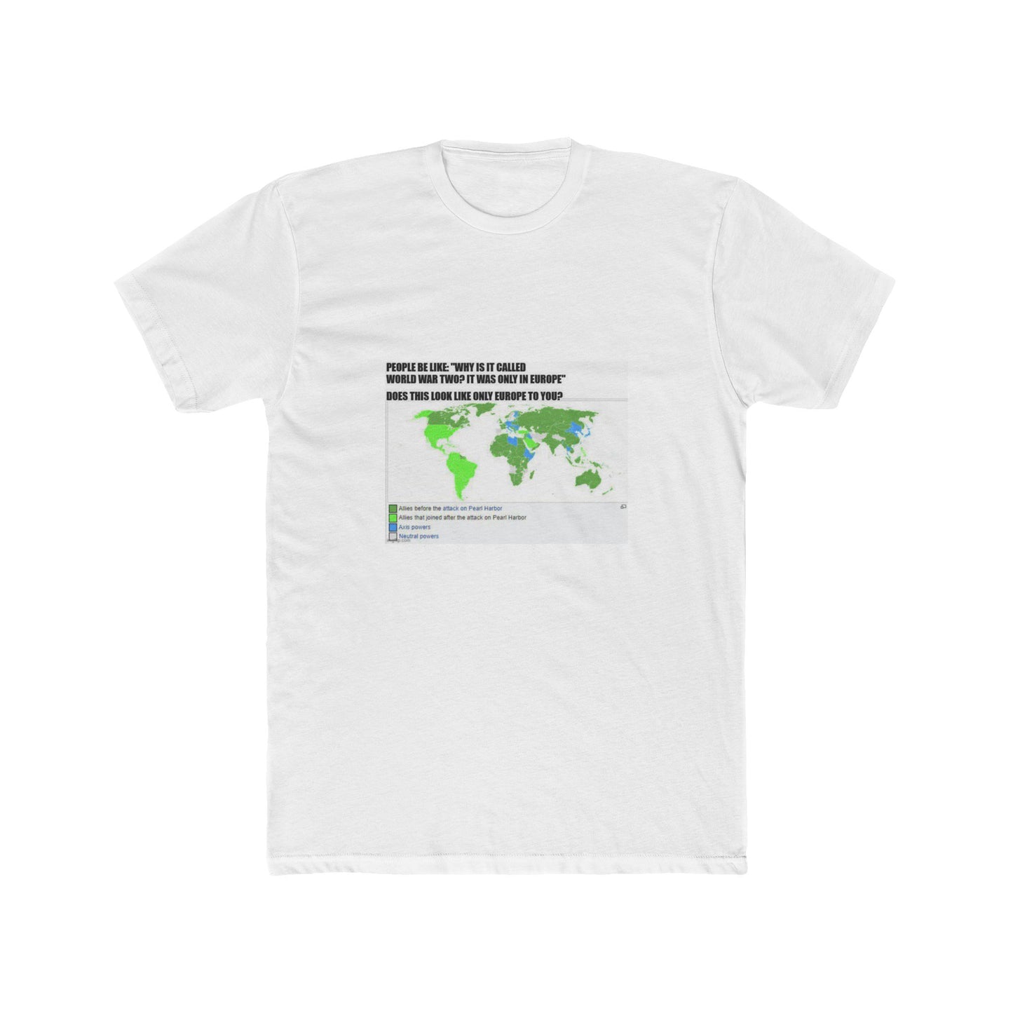 you can hardly find a neutral country