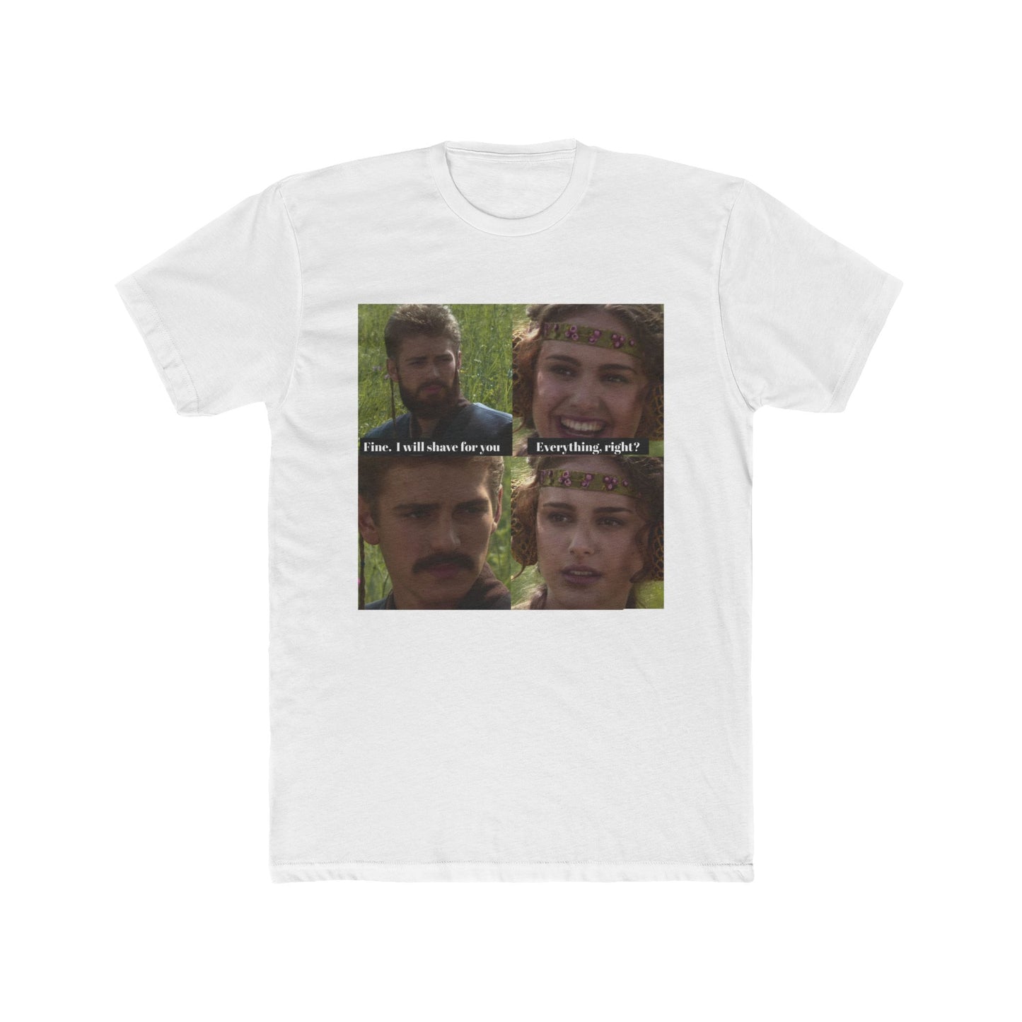 Anything for the misses - meme on a T-shirt