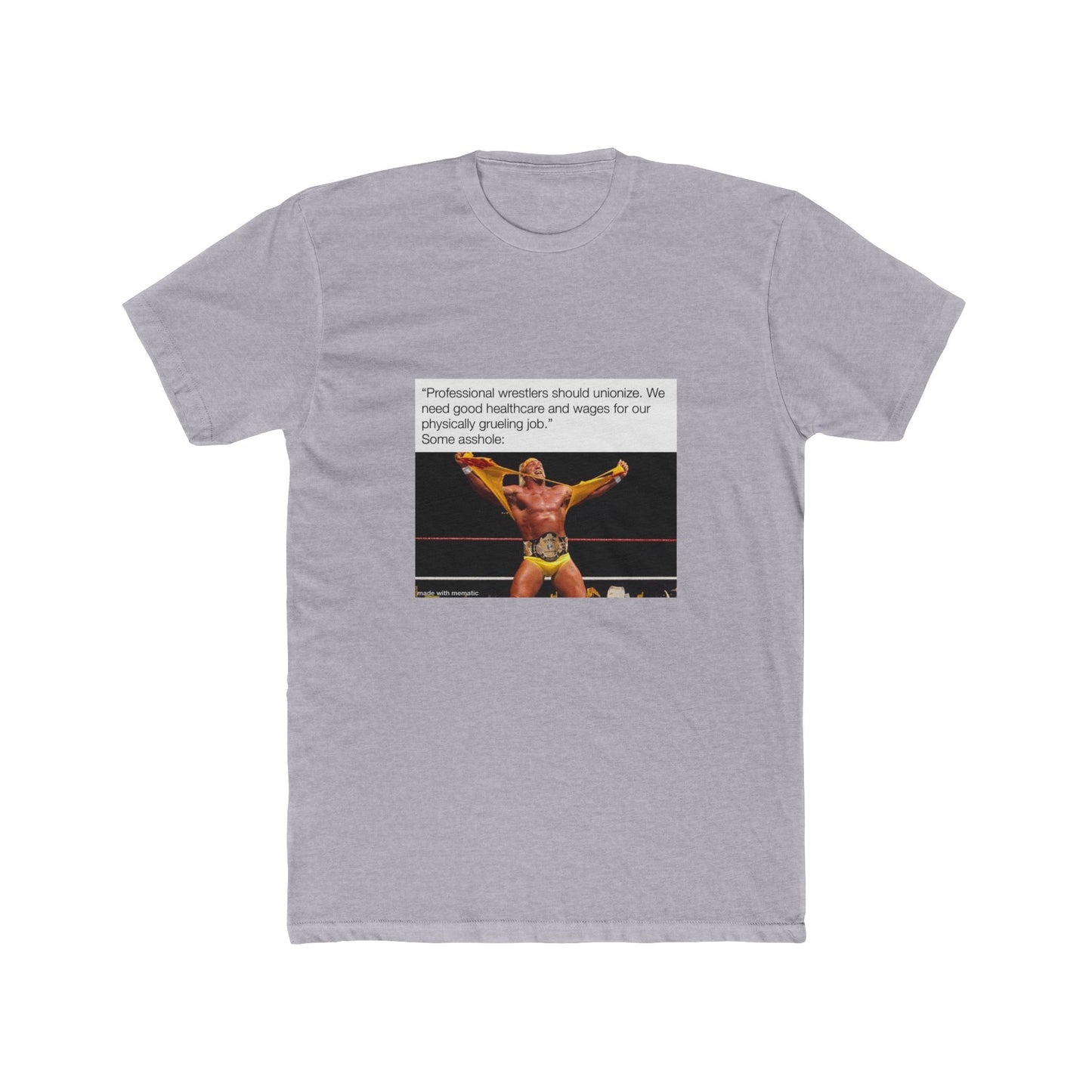 “Fuck the Hulk Hogan.” - Iron Sheik