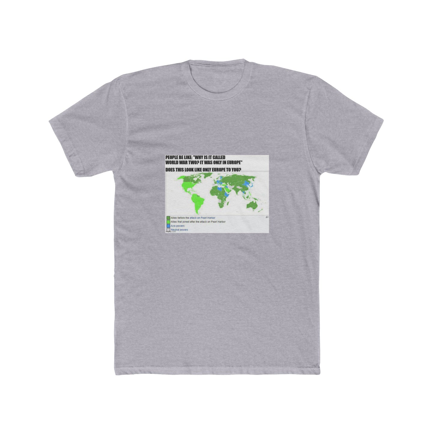 you can hardly find a neutral country