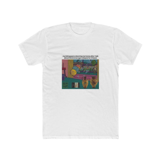 I just tried explaining it was the sea people’s fault, not sure why they were angry