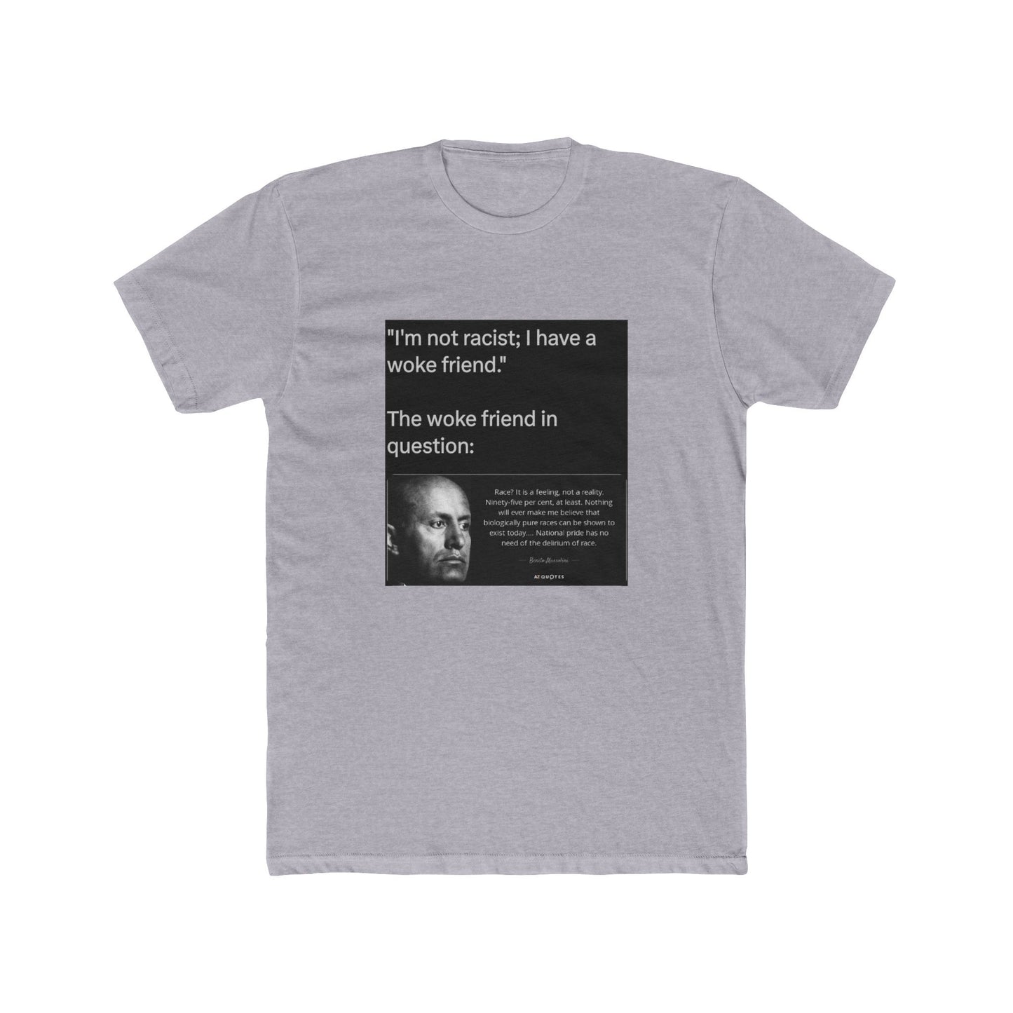 "Race is a social construct bro"