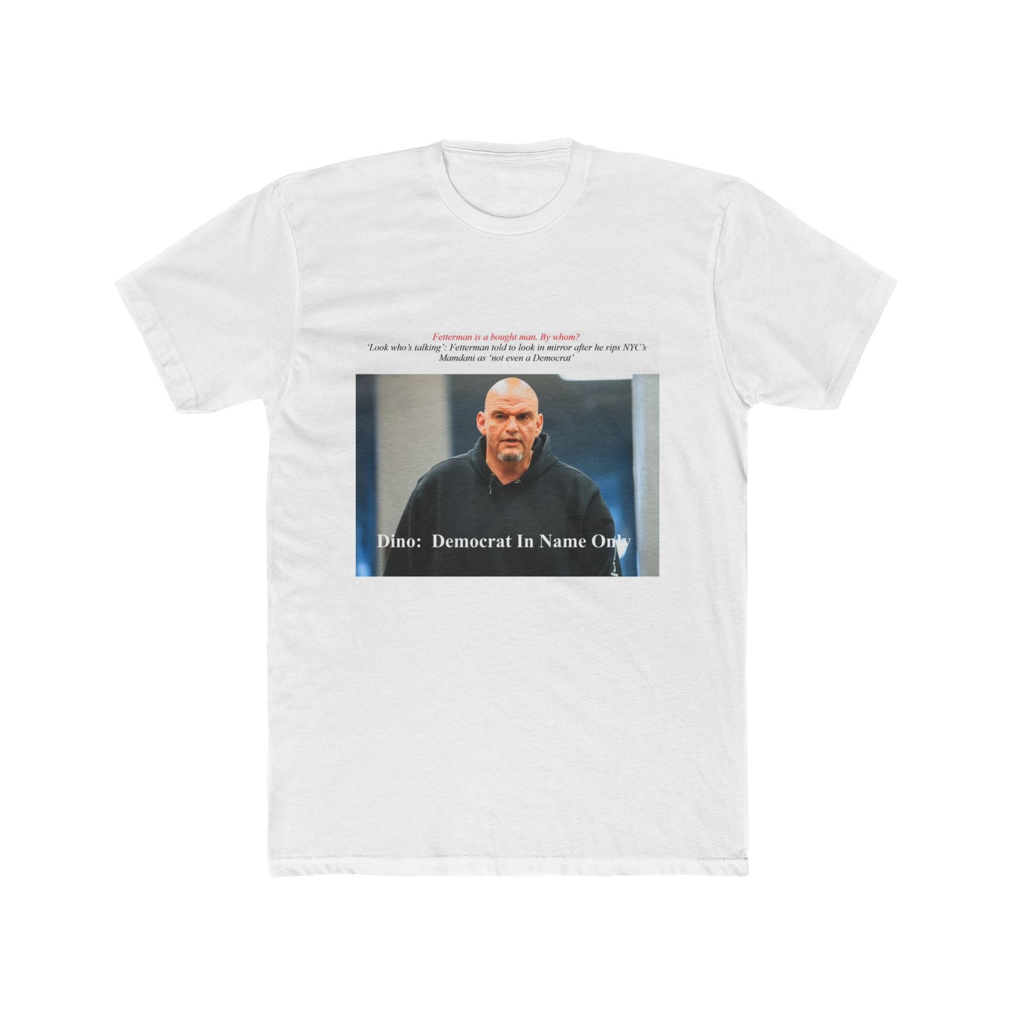 I suppose Democrats can have an aha moment like MAGA did with Trump, when they realized they backed a traitor to their cause. - meme on a T-shirt