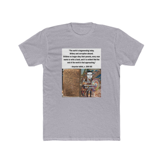 "kids these days and their obsession with copper"- some dude in 2800 BC