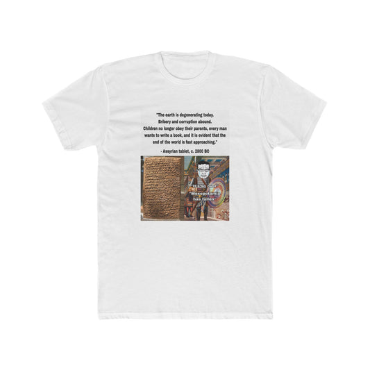 "kids these days and their obsession with copper"- some dude in 2800 BC