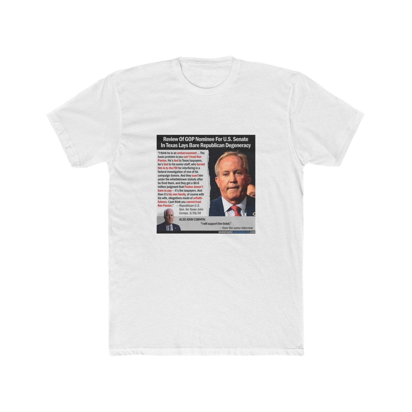 You Can't Trust Ken Paxton
