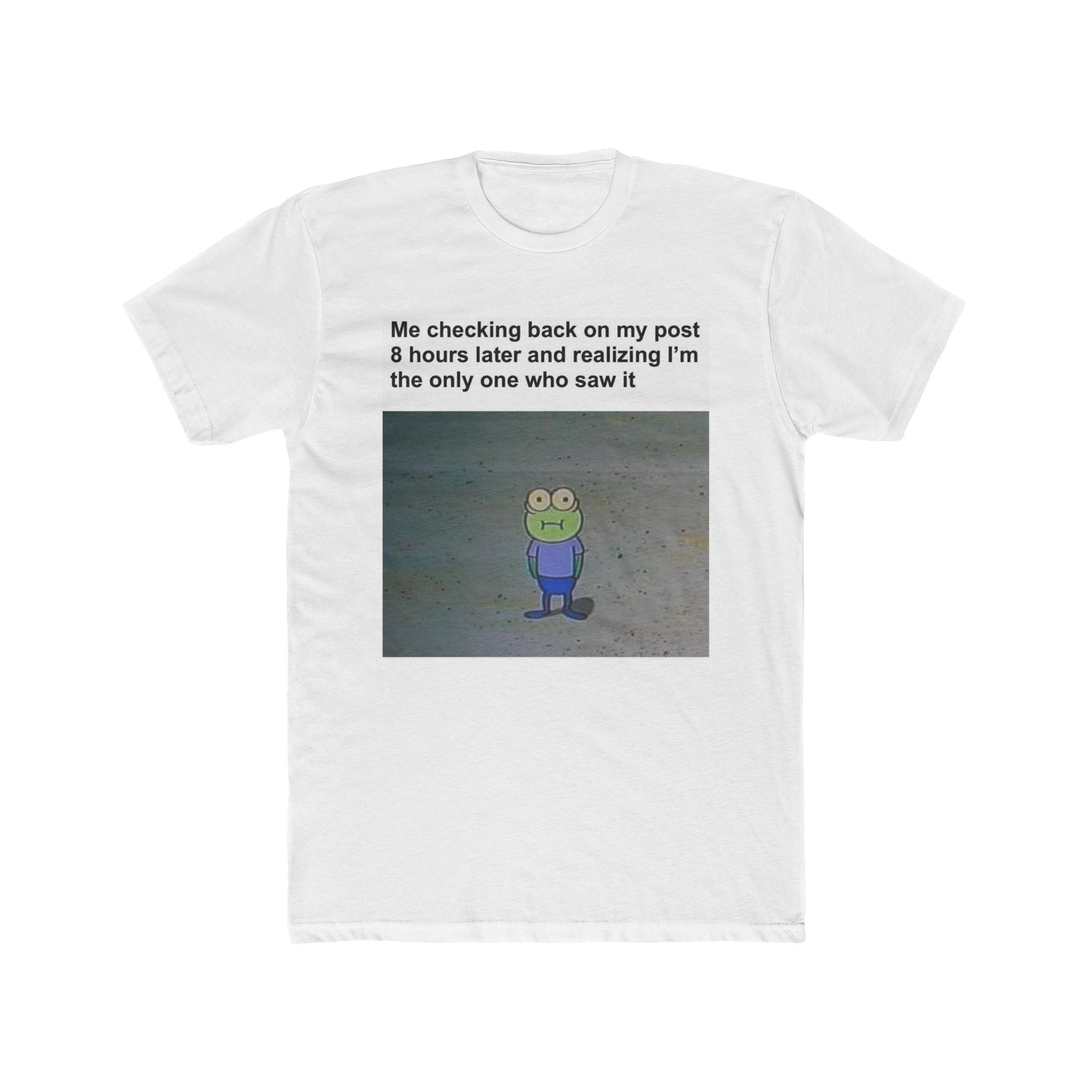 Even bots gave up… - meme on a T-shirt