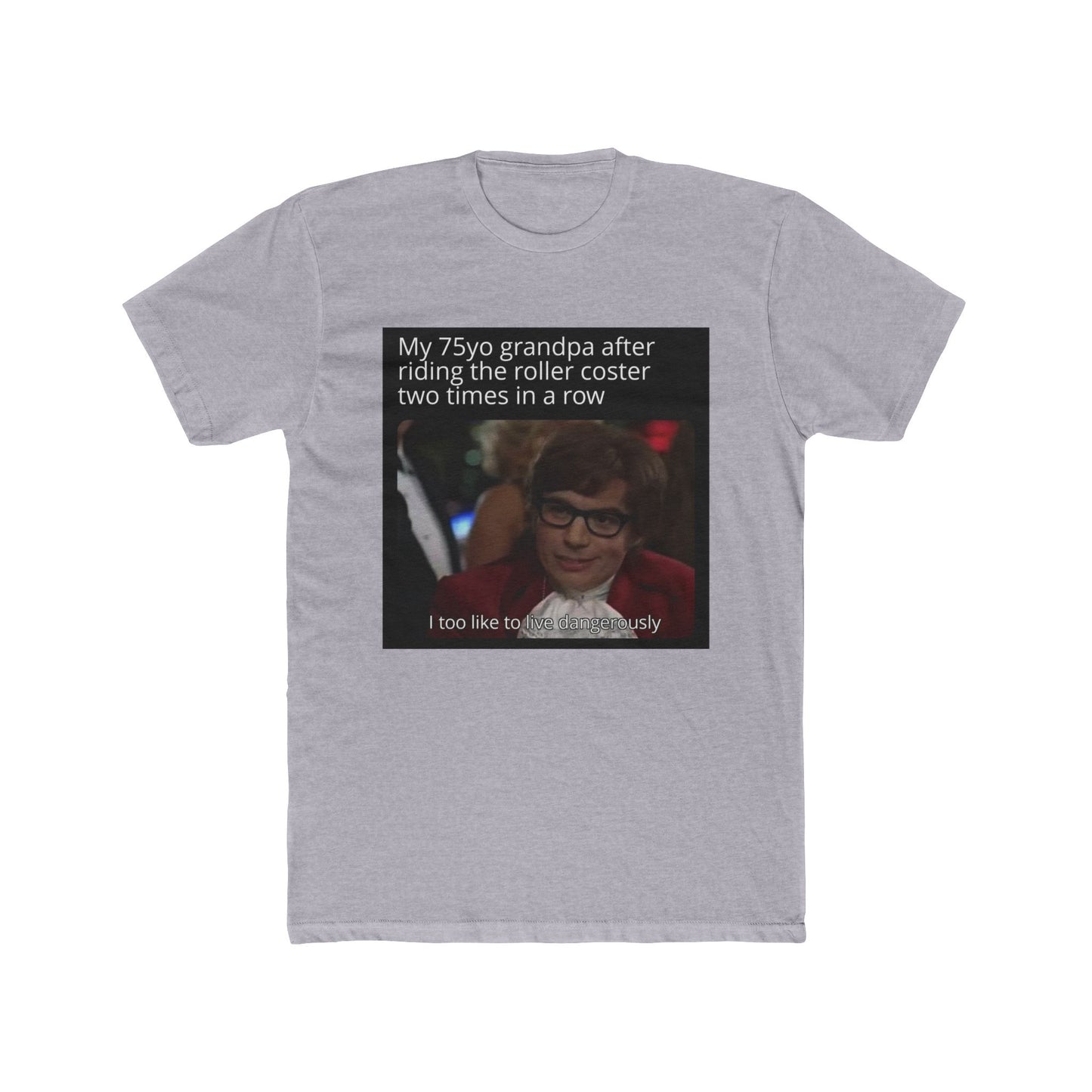 No fear of death - meme on a T-shirt