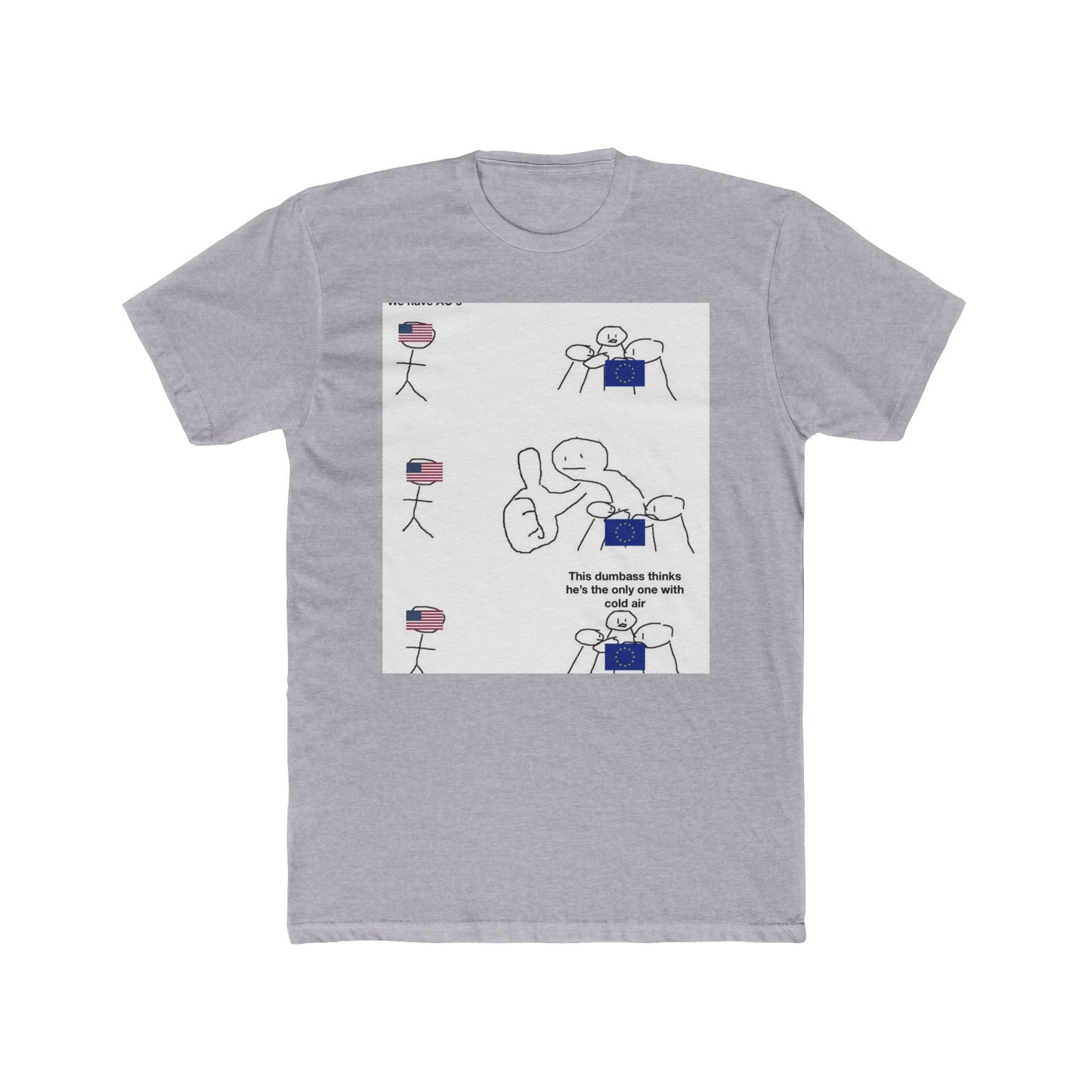 What in the NA education is going on - meme on a T-shirt