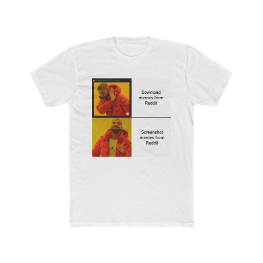 Watermark go brrr - meme on a T-shirt