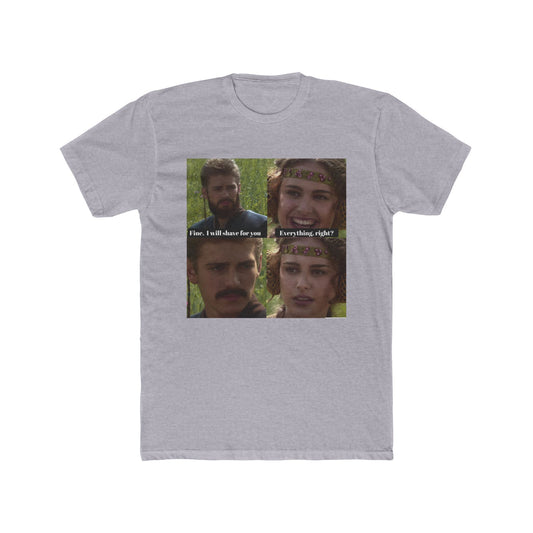Anything for the misses - meme on a T-shirt