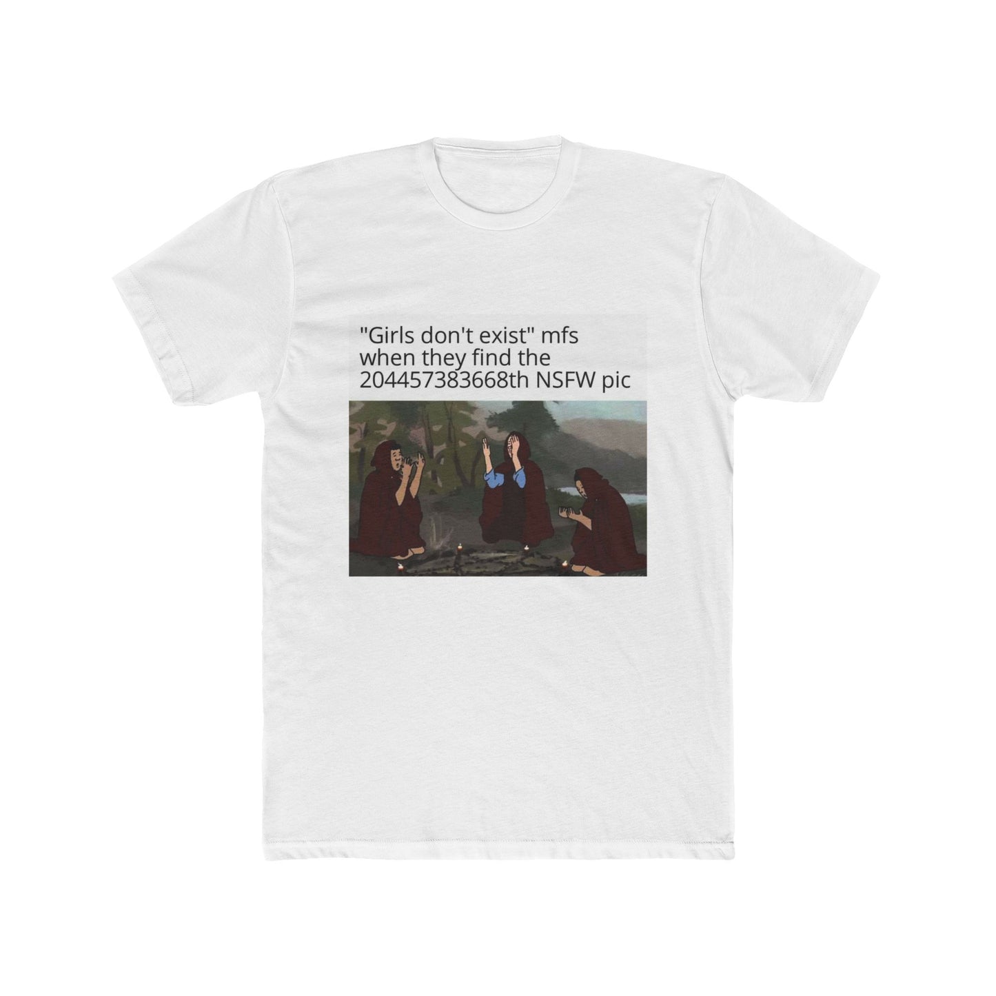 Chill ain't in their dictionary - meme on a T-shirt