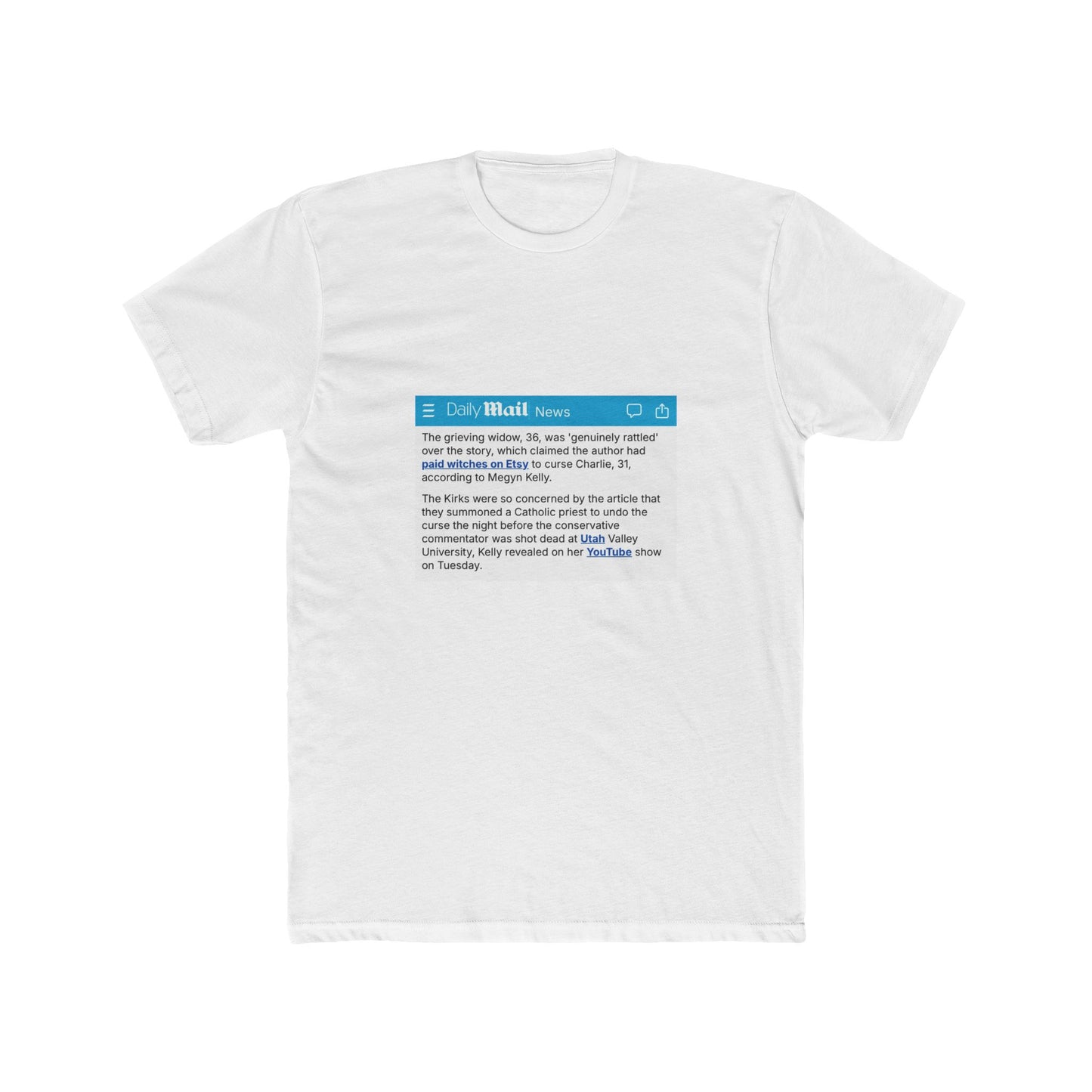 This is absolutely hilarious. Charlie & Erika were so “Christian” that they believed they were cursed by witches (as reported by Megyn Kelly). So much for being “Christian”. I guess they can stop blaming the left now. 🤦🏽‍♂️