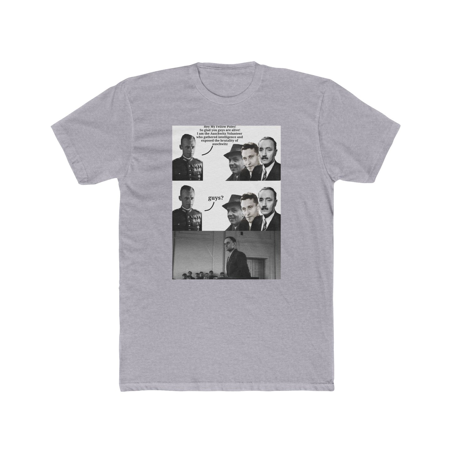 Men He Once Fought To Free - meme on a T-shirt