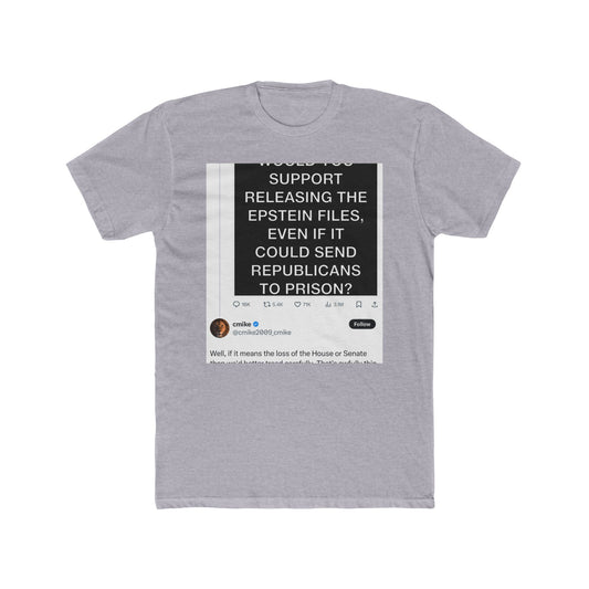 And when push comes to shove, this is why this is a cult. - meme on a T-shirt