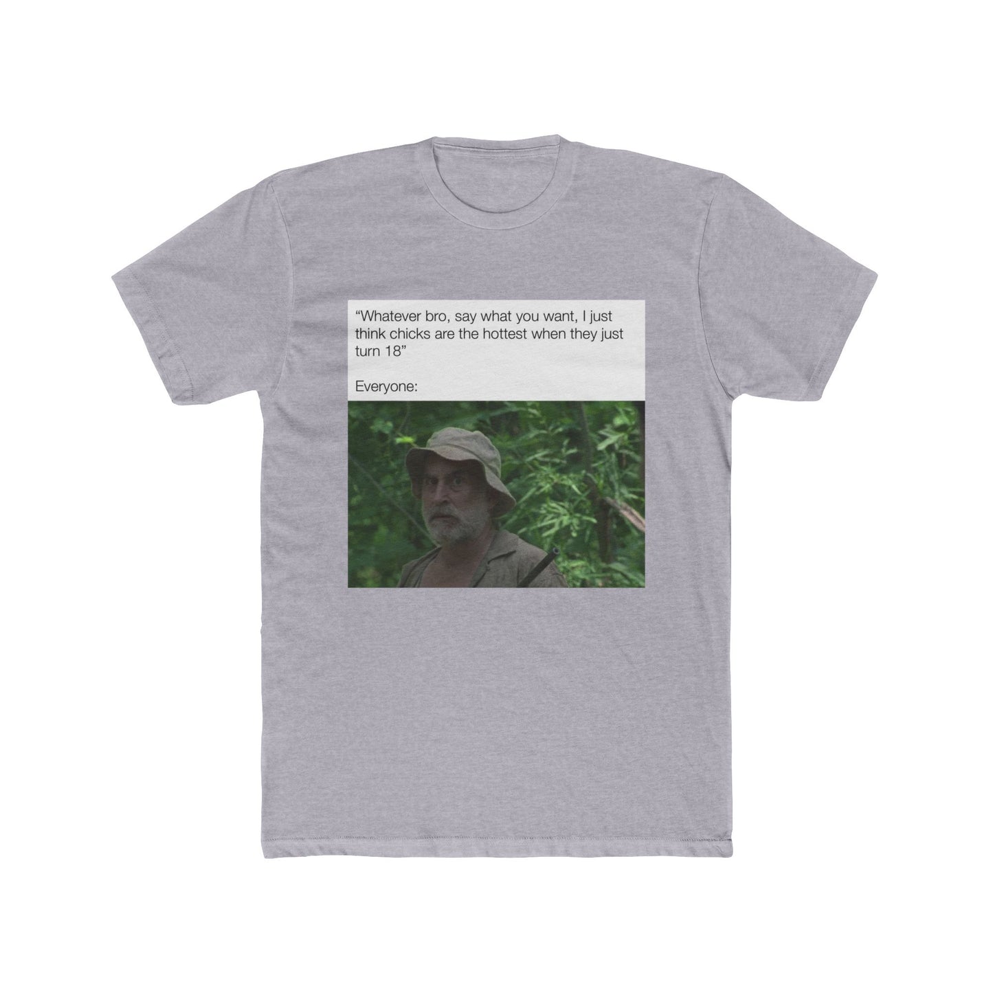 I know what kind of man you are - meme on a T-shirt