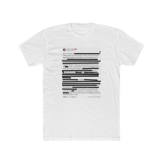 Helpful "Redactions" to Donald J. Trump's Christmas Post