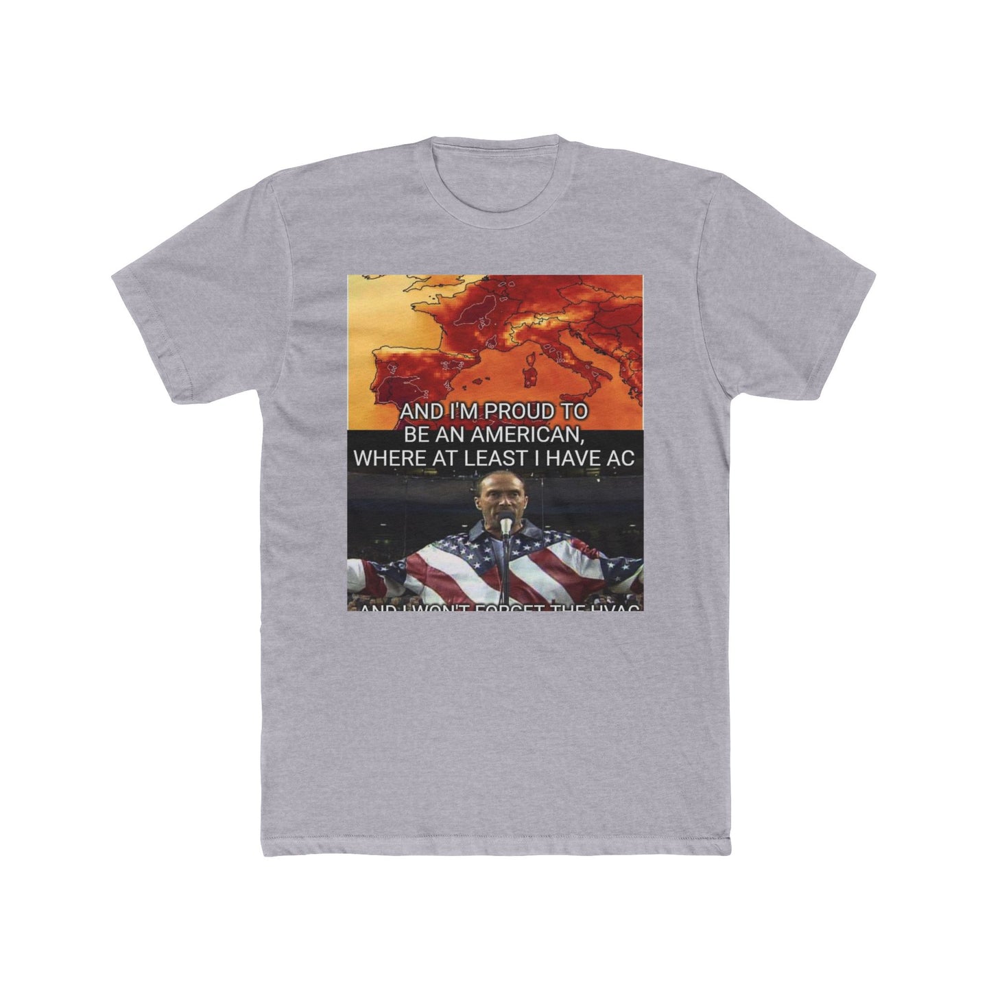 God Bless the USA - meme on a T-shirt