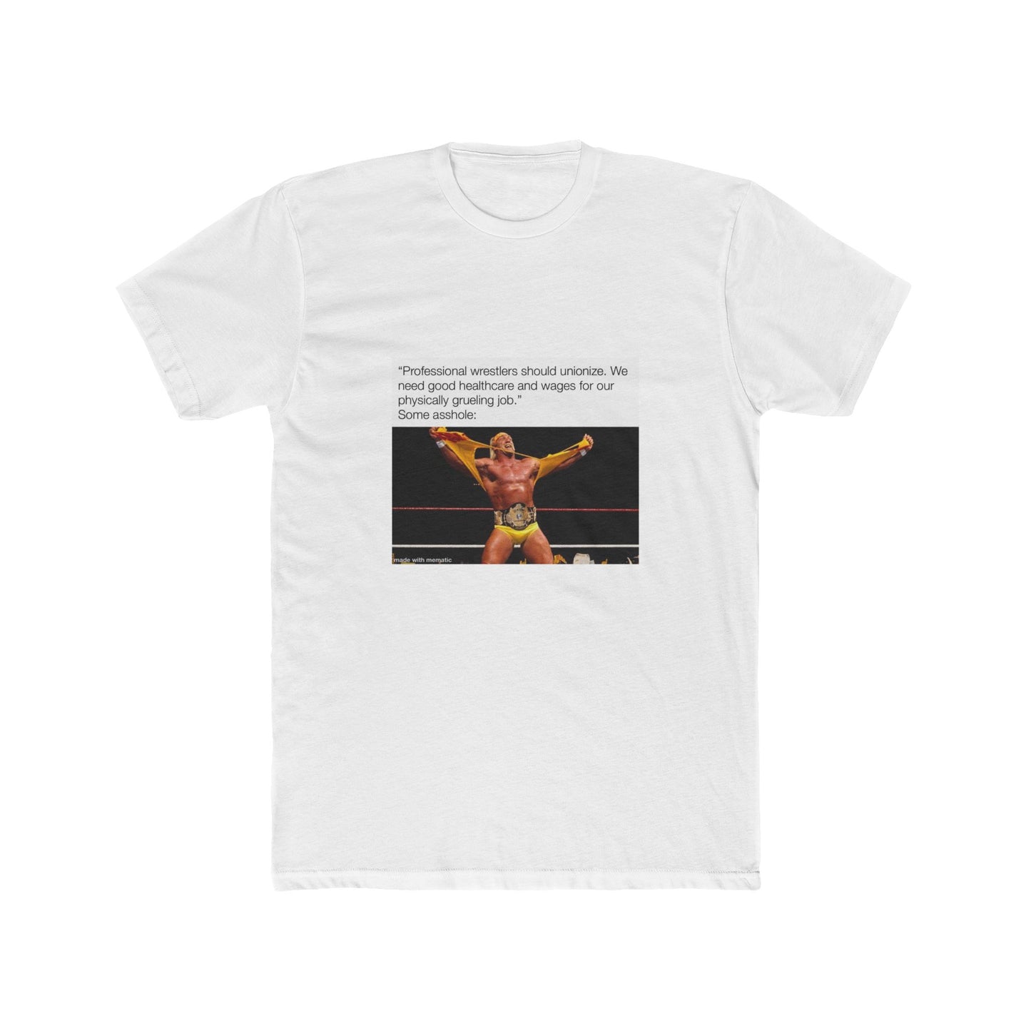 “Fuck the Hulk Hogan.” - Iron Sheik