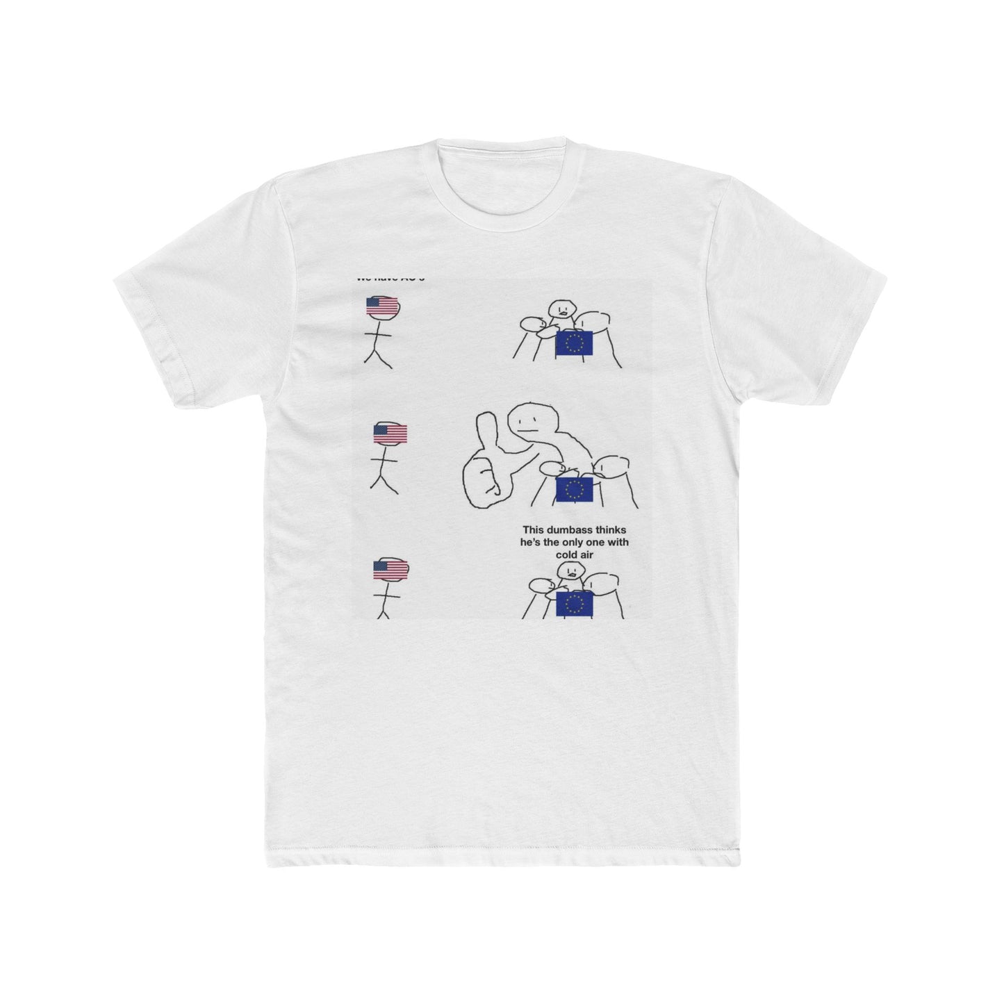 What in the NA education is going on - meme on a T-shirt
