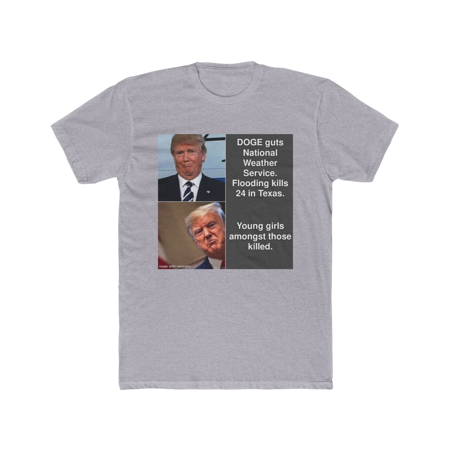 Something, something Epstein list - meme on a T-shirt