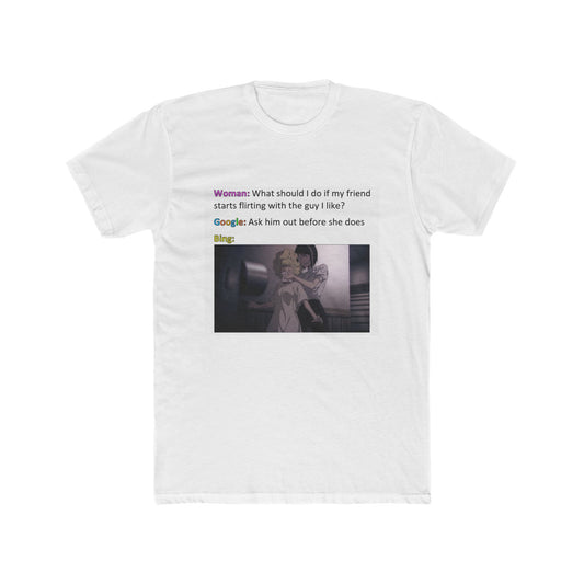 Modern problems require modern solutions. - meme on a T-shirt