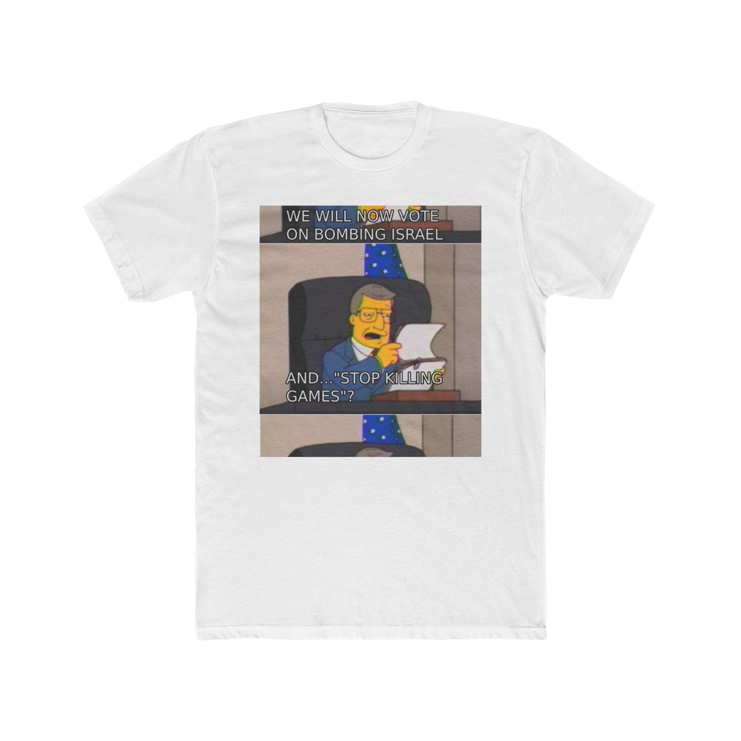 Meanwhile in Europe - meme on a T-shirt
